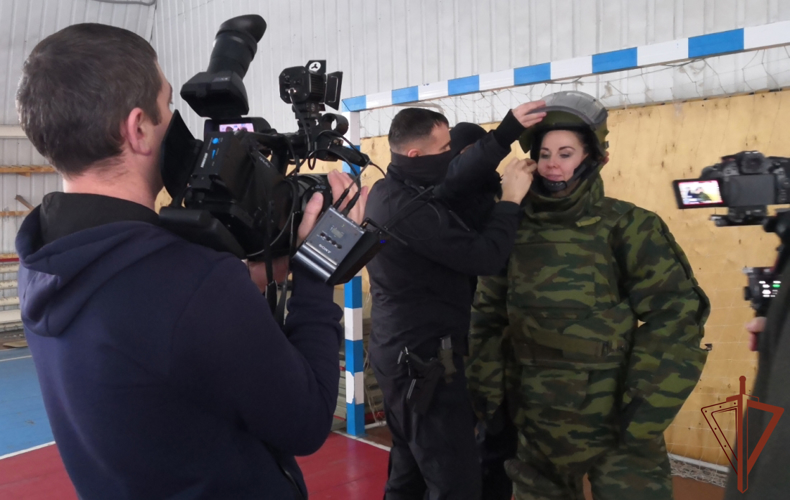 Ведомственные программы о Росгвардии вышли в телеэфир на Урале (видео)