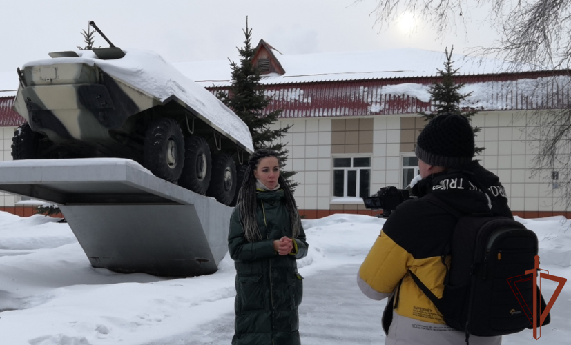 Ведомственные программы о Росгвардии вышли в телеэфир на Урале (видео)