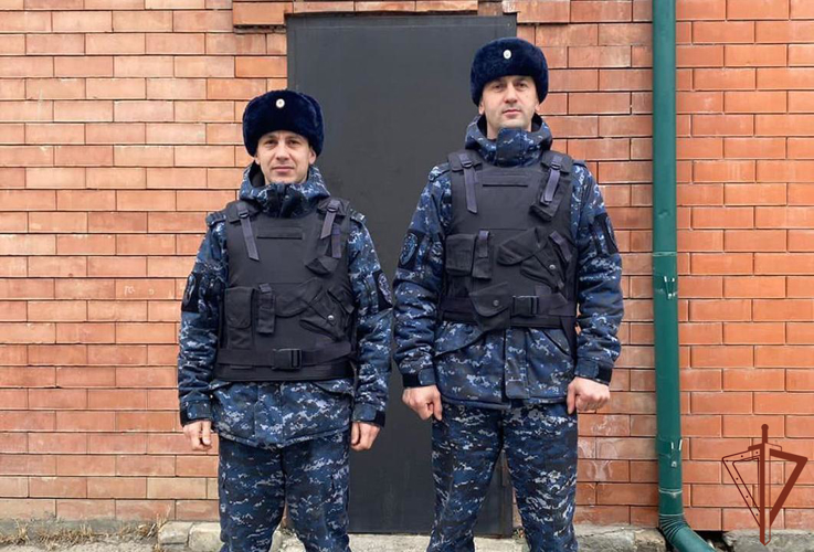 Росгвардейцы предотвратили пожар в дагестанском селе