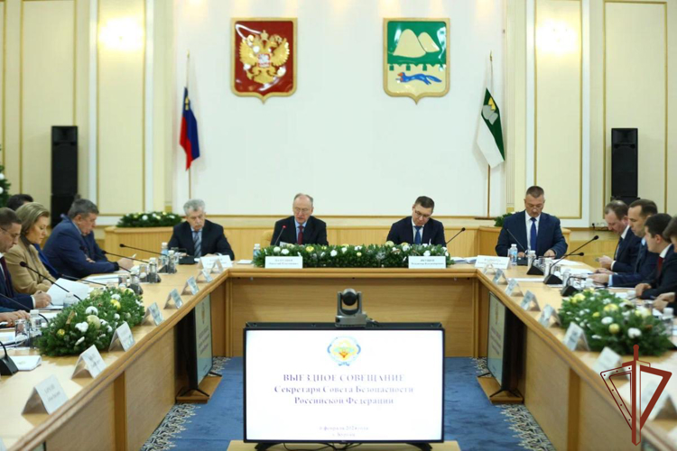 Росгвардия приняла участие в совещании  Совета Безопасности России в Кургане