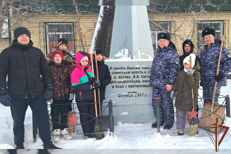 Мероприятия Росгвардии к 81-й годовщине победы в Сталинградской битве прошли на Урале