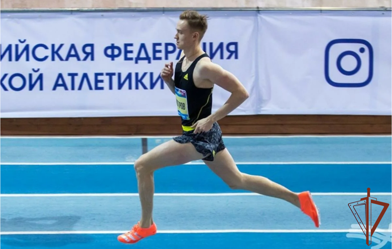 Спортсмен Росгвардии победил на Чемпионате России по легкой атлетике в помещении
