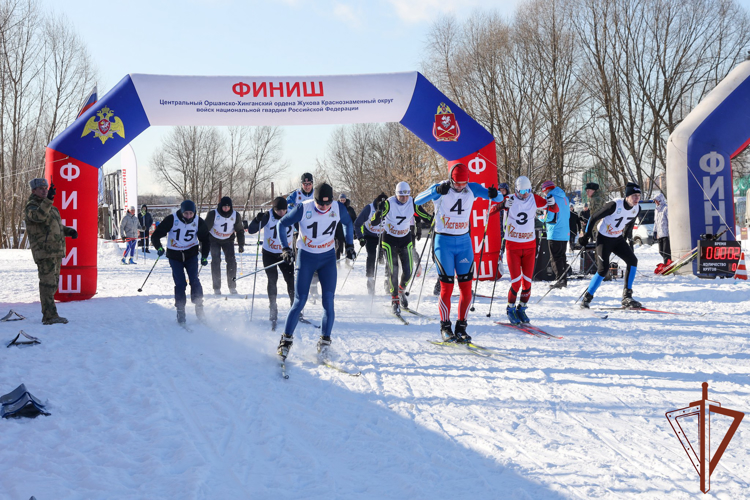 Чемпионат Росгвардии по лыжным гонкам стартовал в Москве  