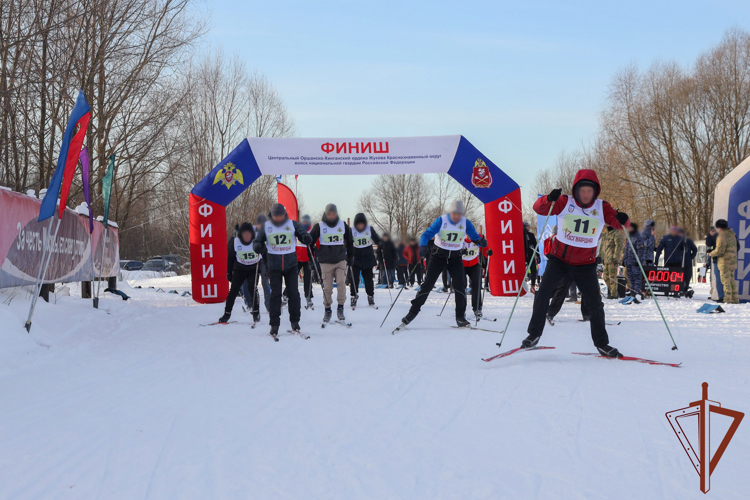 Подведены итоги чемпионата Росгвардии по лыжным гонкам