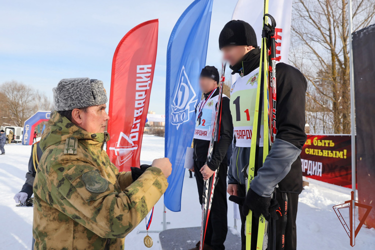 Подведены итоги чемпионата Росгвардии по лыжным гонкам