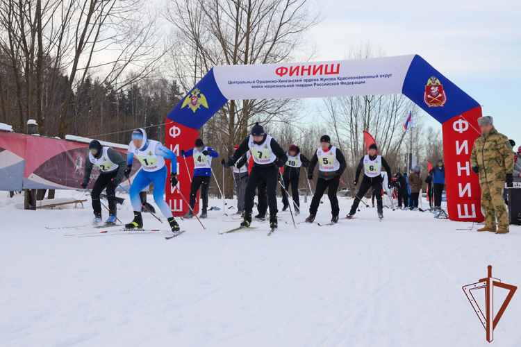 Подведены итоги чемпионата Росгвардии по лыжным гонкам