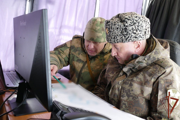 Командно-штабное учение Росгвардии завершилось в Омской области