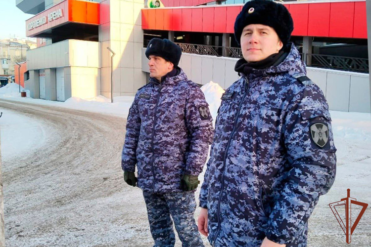   Безопасность матча чемпионата МХЛ в Новокузнецке обеспечили росгвардейцы