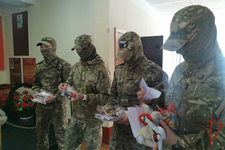 Росгвардейцы продолжают проводить патриотические мероприятия в преддверии Дня защитника Отечества
