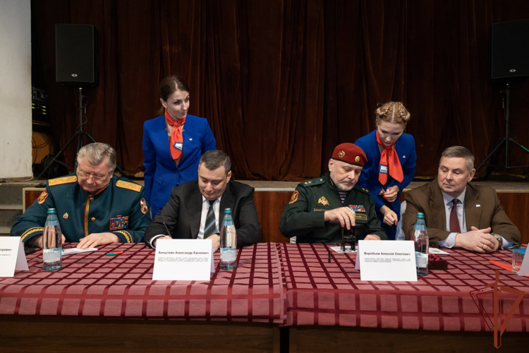 В Академическом ансамбле Росгвардии состоялось торжественное  гашение юбилейной почтовой марки