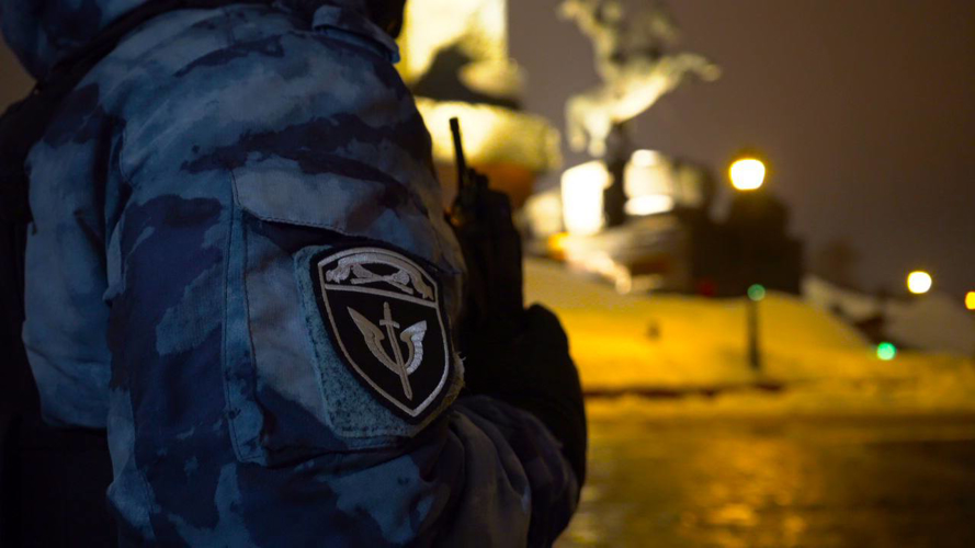 Росгвардия обеспечила безопасность в день празднования 23 февраля в столице