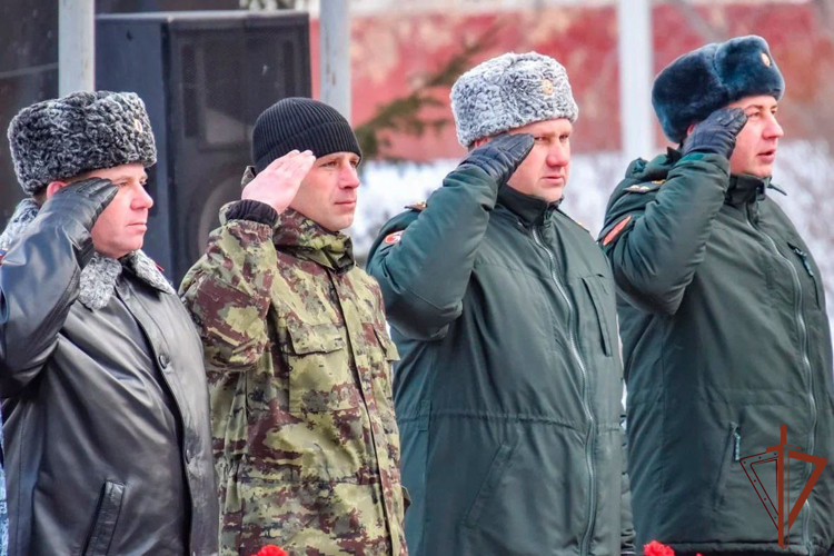 Память воинов-интернационалистов почтили росгвардейцы в Сибири 