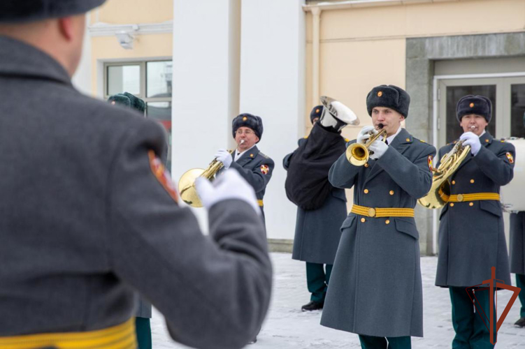 Продолжаются мероприятия Росгвардии в честь 140-летия со дня рождения  Василия Агапкина на Урале (видео)