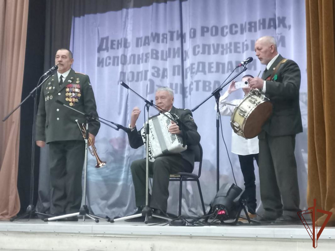 Росгвардейцы провели патриотические мероприятия на Урале 