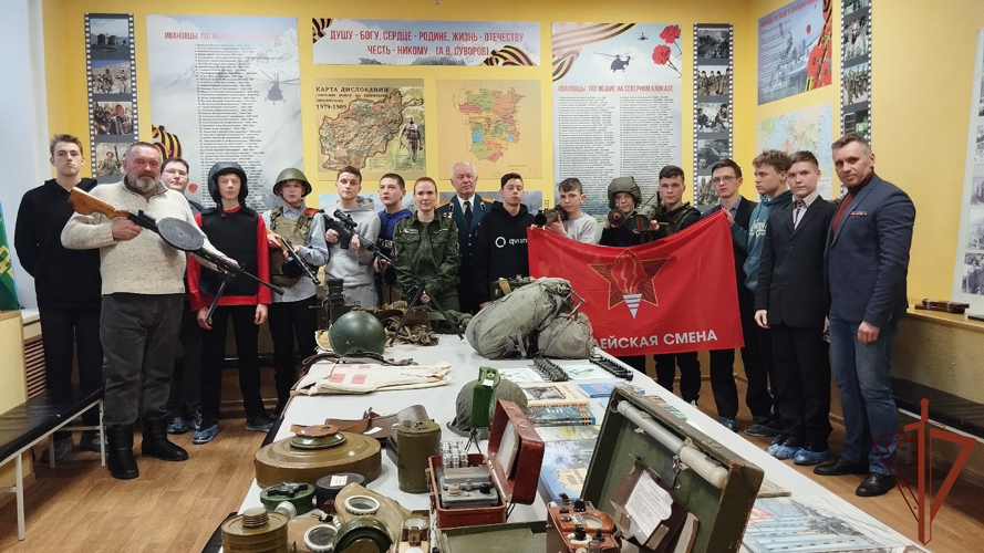 Мероприятия Росгвардии ко Дню памяти воинов-интернационалистов проходят в Центральной России