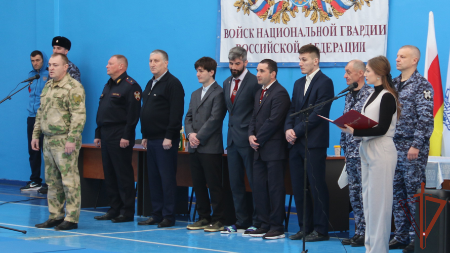 Чемпионат Северо-Кавказского округа Росгвардии по дзюдо прошел в Северной Осетии