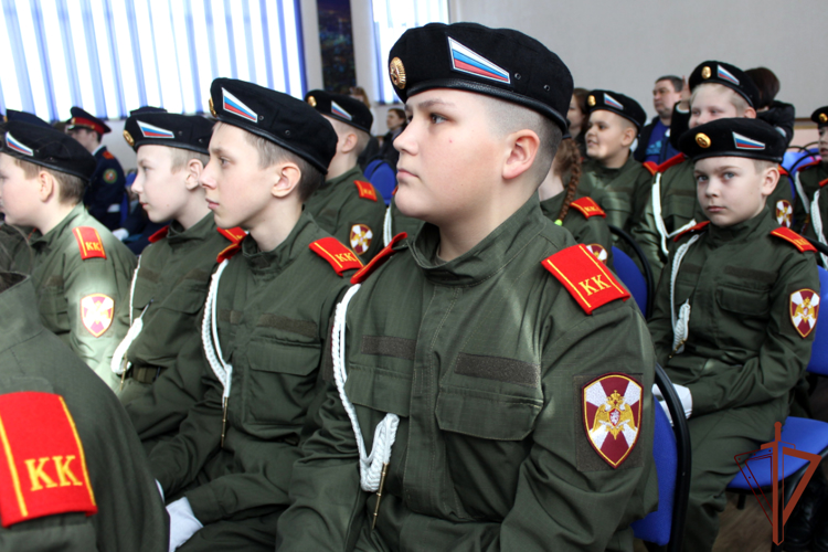 Первый в Зауралье кадетский класс Росгвардии открыли  в Кургане