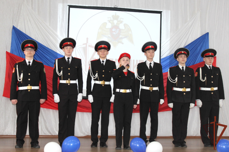 Первый в Зауралье кадетский класс Росгвардии открыли  в Кургане
