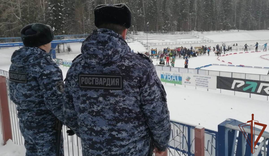 На Урале росгвардейцы обеспечили безопасность крупных российских спортивных мероприятий