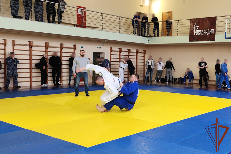 В Санкт-Петербурге состоялся чемпионат Северо-Западного округа Росгвардии по дзюдо