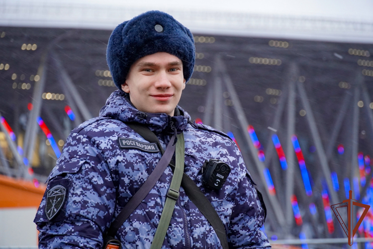 Военнослужащие Северо-Западного округа Росгвардии обеспечили безопасность матча КХЛ