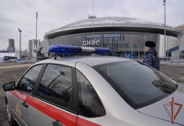 Росгвардия обеспечила охрану правопорядка и безопасность на матче Кубка России по баскетболу  в Екатеринбурге 