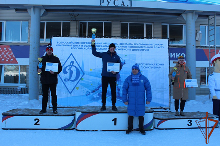 Сборная Росгвардии завоевала "золото"  и "серебро" на Всероссийских соревнованиях "Динамо" 