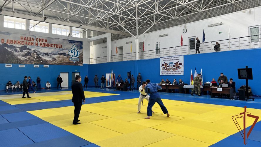 Чемпионат Северо-Кавказского округа Росгвардии по дзюдо прошел в Северной Осетии