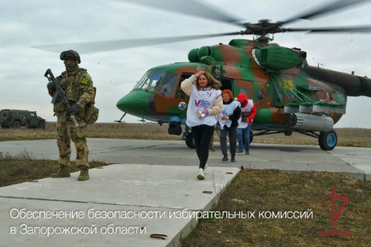 Росгвардия приняла участие в обеспечении безопасности во время проведения выборов Президента России (видео)