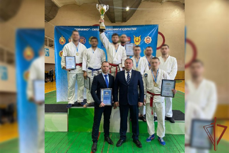 Сборная команда Росгвардии заняла первое место на Международном чемпионате «Динамо» по рукопашному бою