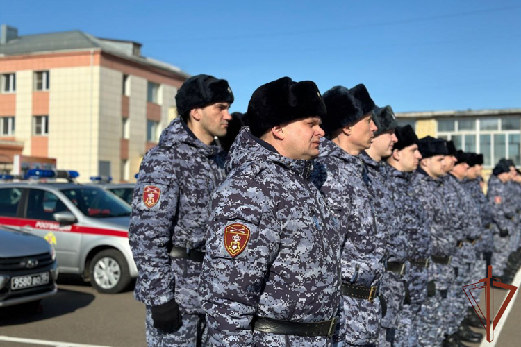 Сертификат на новые служебные автомобили вручили сотрудникам Росгвардии в Красноярском крае