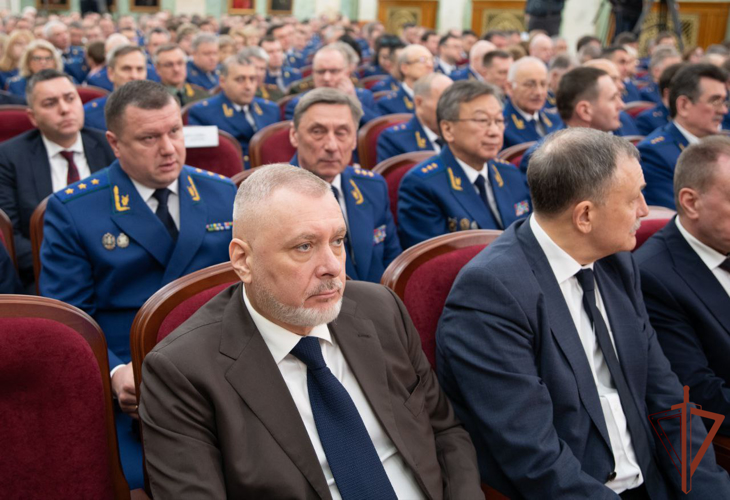 Генерал-лейтенант Алексей Воробьев принял участие в расширенном заседании коллегии Генеральной прокуратуры Российской Федерации