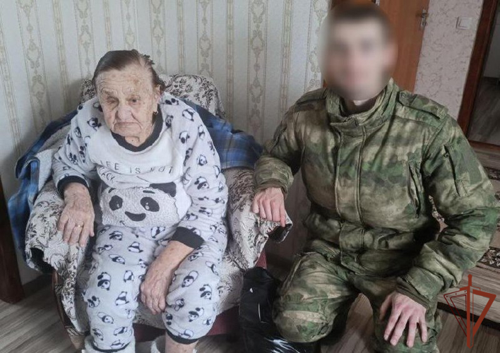 Росгвардейцы навестили ветеранов в Херсонской и Запорожской областях