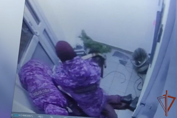 Росгвардейцы задержали подозреваемого в попытке похитить из банкомата более 1 млн рублей в Самарской области (видео)