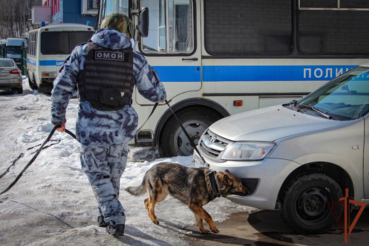 Учения прошли в Главном управлении Росгвардии по Москве