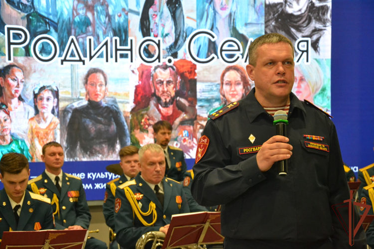 Оркестр Росгвардии выступил на открытии выставки «Родина. Семья» в Самаре (видео)