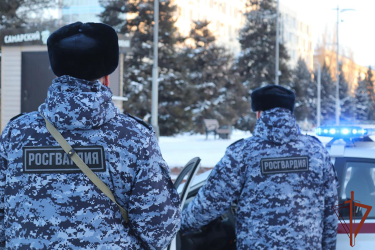 Росгвардейцы задержали подозреваемого в попытке похитить из банкомата более 1 млн рублей в Самарской области (видео)