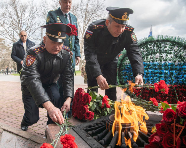 При участии Росгвардии в Севастополе отметили юбилейную годовщину «Русской весны»