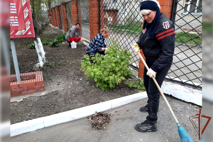  Акцию «На страже памяти» поддержали росгвардейцы с Урала