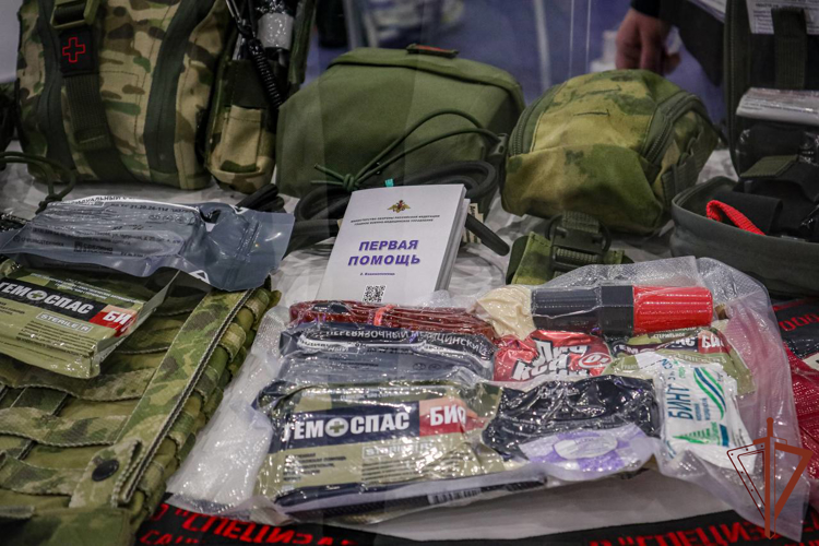 Росгвардия провела мастер-классы по тактической медицине на выставке «Экспотехностраж» 