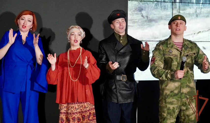 Спектакль театра Росгвардии состоялся для посетителей форума «Экспотехностраж» 