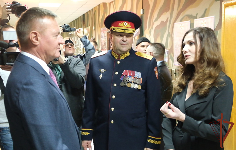 Центр военно-патриотической работы регионального управления Росгвардии открылся в Курске 