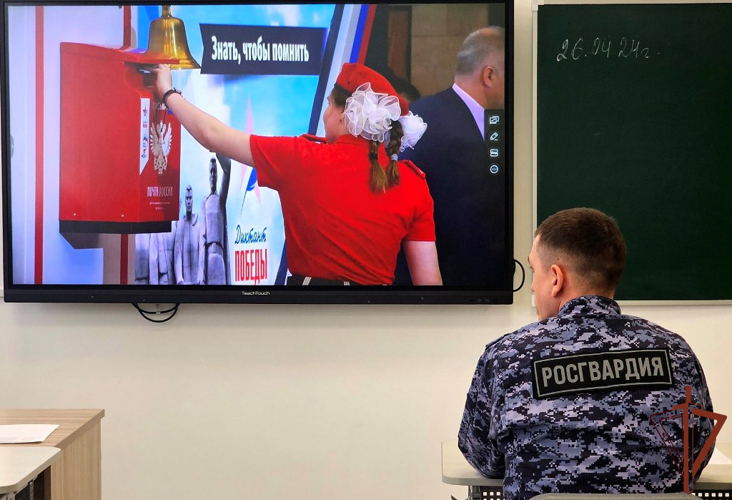 Росгвардейцы написали «Диктант Победы» на Урале