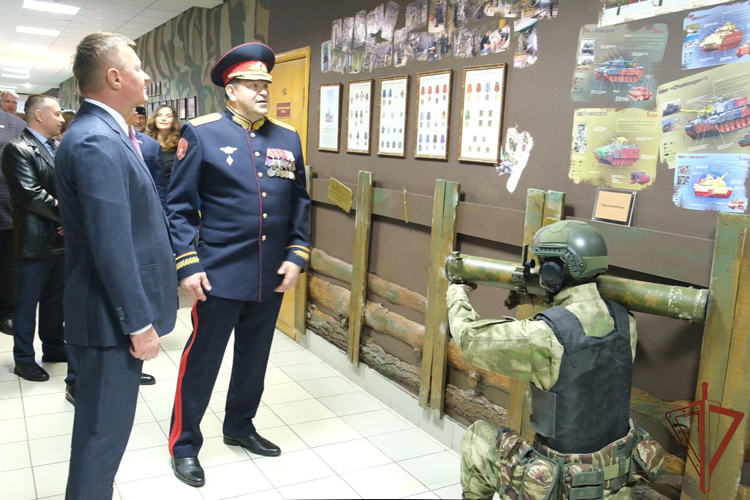 Центр военно-патриотической работы регионального управления Росгвардии открылся в Курске 