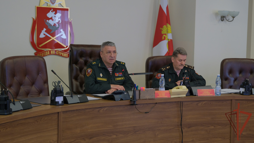 В Приволжском округе Росгвардии состоялся военный совет