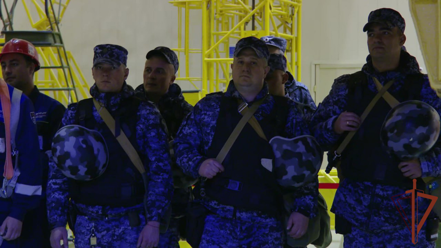 Росгвардейцы обеспечивают безопасность космодрома «Байконур» 