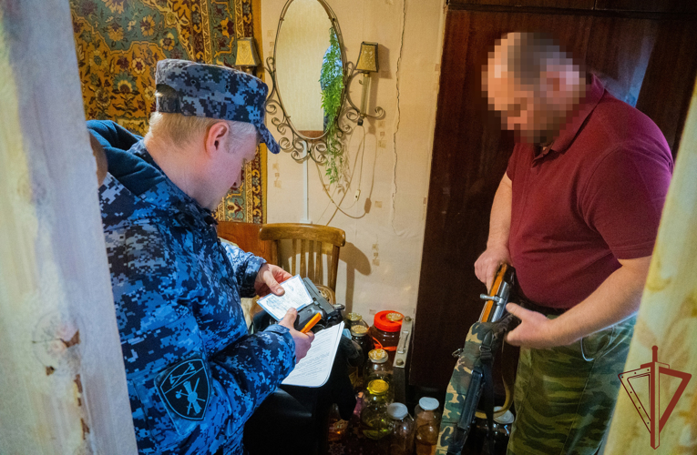 Во время паводка в Пензенской области организовано дежурство росгвардейцев (видео)