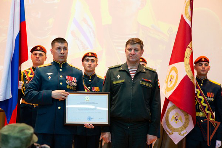 Грамоту Президента Российской Федерации вручили хабаровскому батальону оперативного назначения 