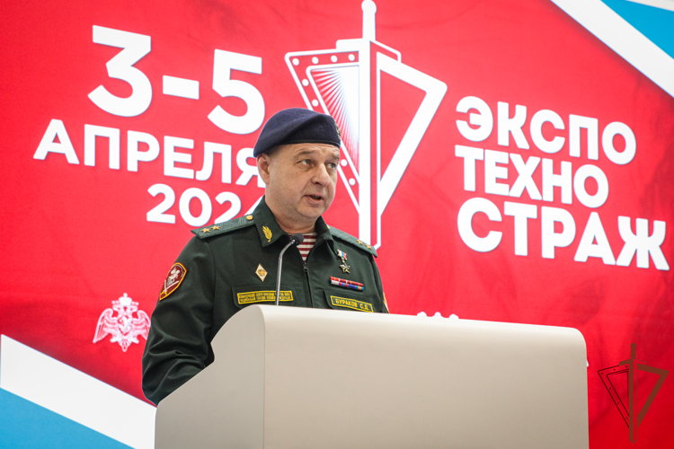 Выставка Росгвардии «ЭКСПОТЕХНОСТРАЖ. День передовых технологий» открылась в Санкт-Петербурге (видео)