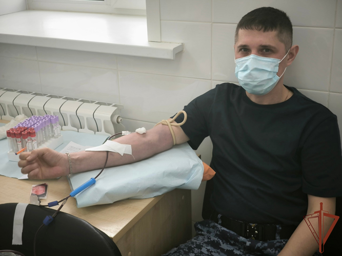 Росгвардейцы в Ульяновске пополнили банк крови более чем на 17 литров